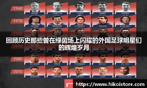 回顾历史那些曾在绿茵场上闪耀的外国足球明星们的辉煌岁月